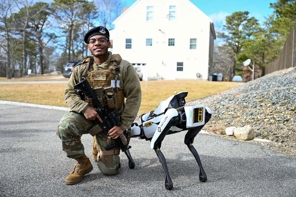 Semi-autonomous canine enhances security at Cape Cod Space Force Station