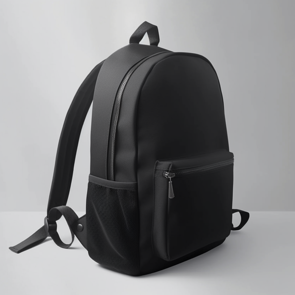 Sleek, minimalist laptop backpack for men